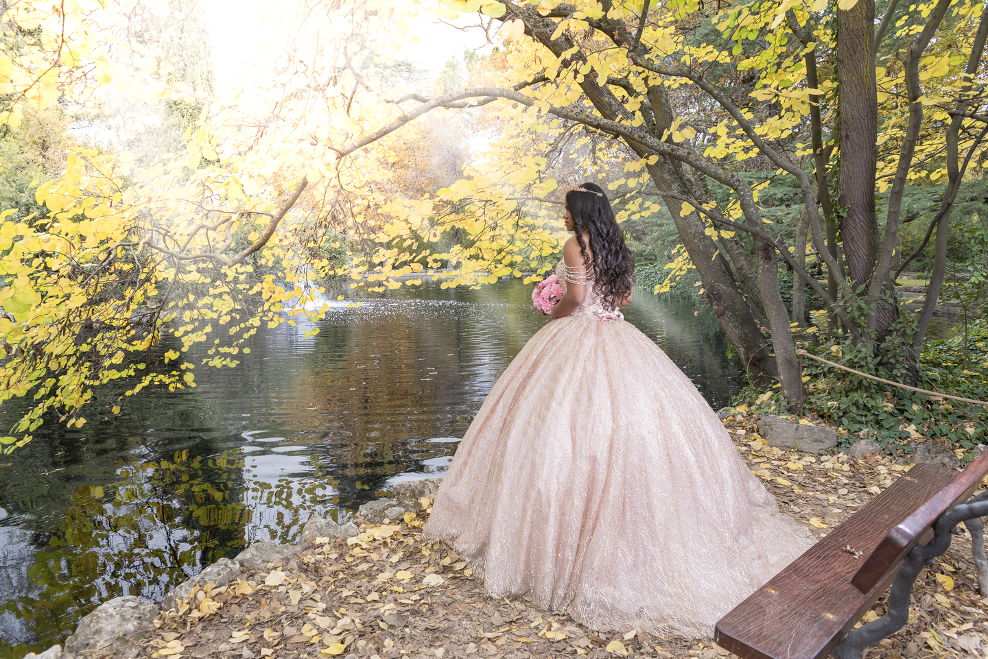 Sesión de fotos para quinceañeras